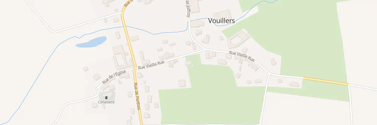 Plan du 10 Rue Vieille Rue à Vouillers