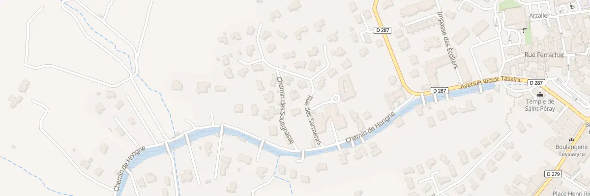 Plan du 5 Rue des Sarments à Saint-Péray