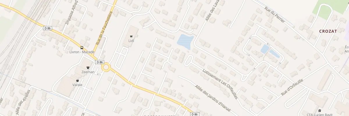 Plan du 8 Allee des frenes à Livron-sur-Drôme