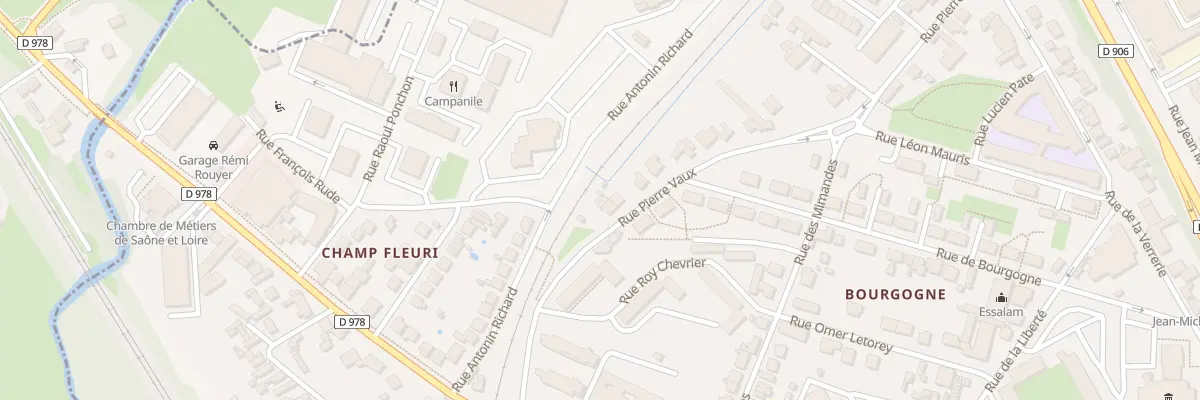 Plan du 62A Rue Pierre Vaux à Chalon-sur-Saône
