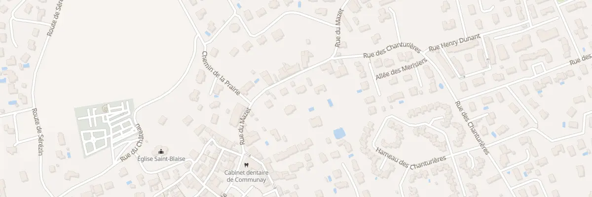 Plan du 5046 Rue du Mazet à Communay