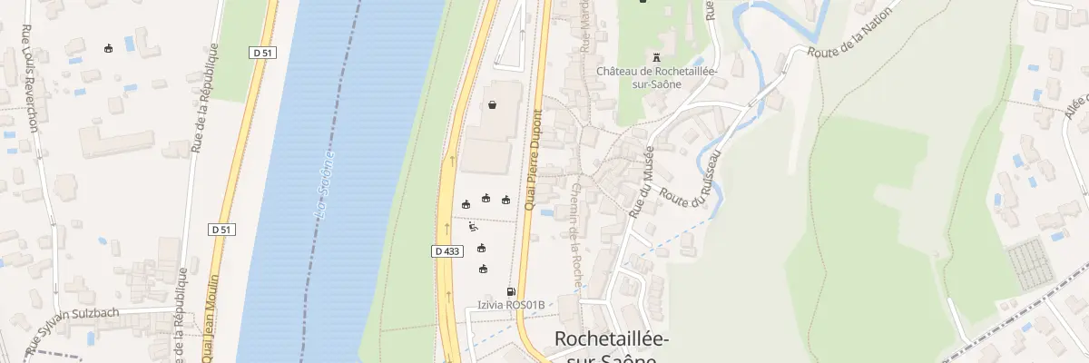 Plan du 170 Quai Pierre Dupont à Rochetaillée-sur-Saône