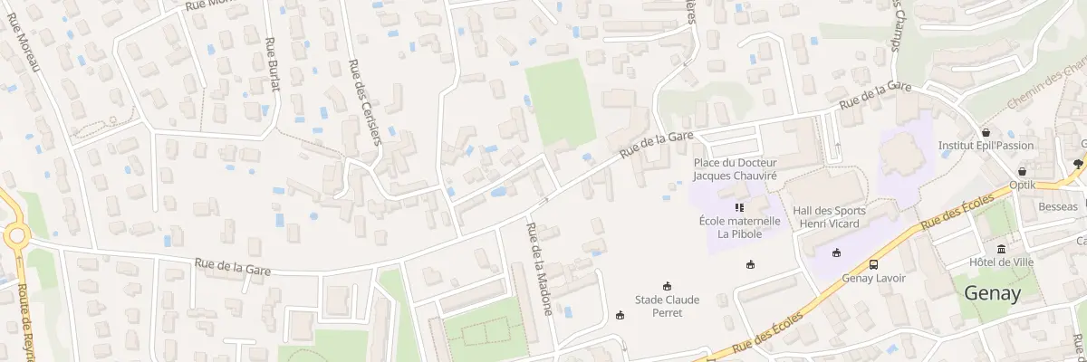 Plan du 21 Che du Vieux Puits à Genay
