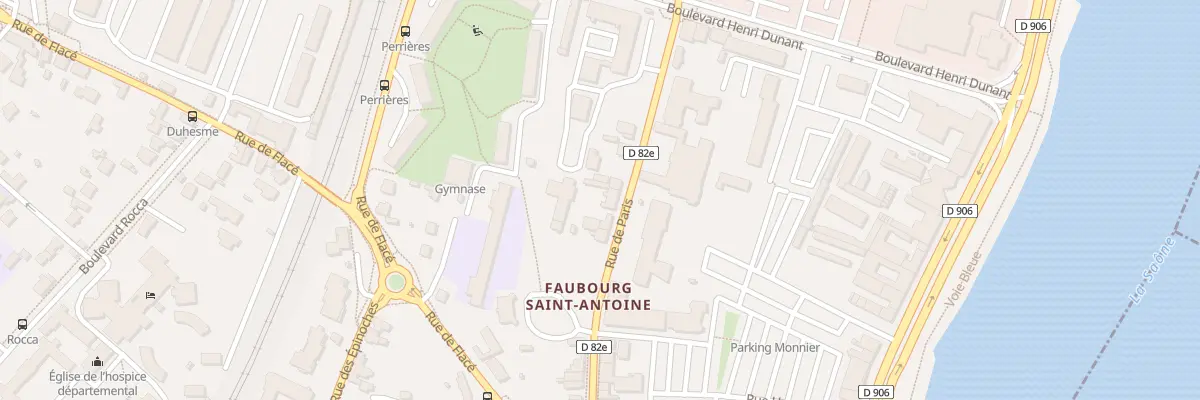 Plan du 160 Rue de Paris à Mâcon