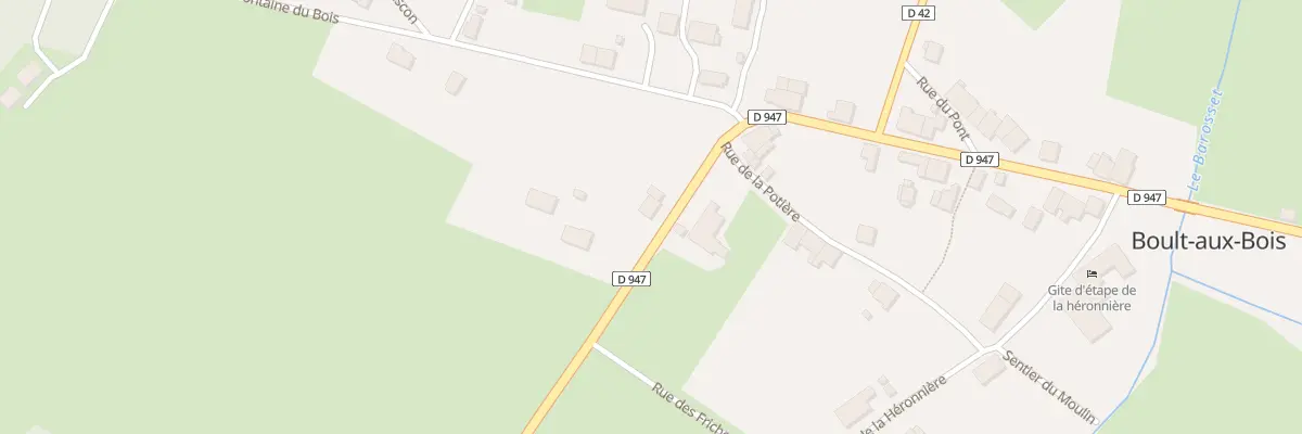 Plan du 22 Rue Clarisse Laurent à Boult-aux-Bois