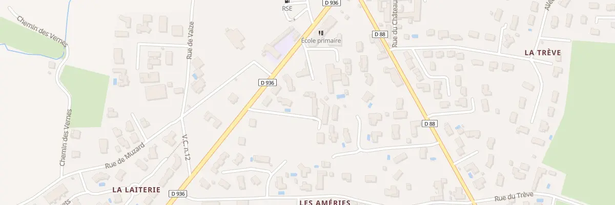 Plan du 97 Imp de l’Ancienne Gare à Villeneuve