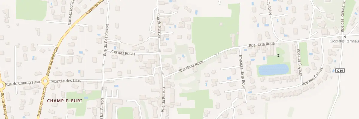Plan du 462 Rue de la Roue à Genay
