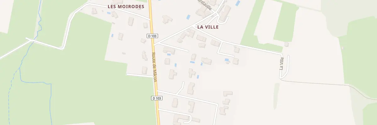 Plan du 2A Rue du Clos du Chateau à Charbonnières