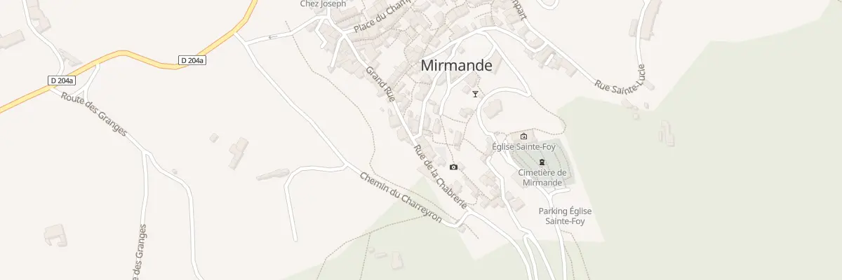 Plan du 135 Grand Rue à Mirmande