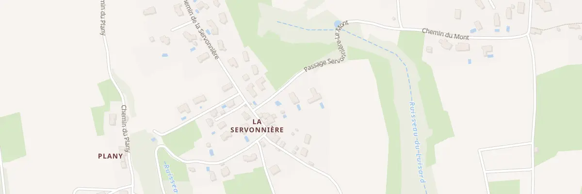 Plan du 70 Pas Passag Servonniere-Le Mont à Saint-Cyr-sur-le-Rhône
