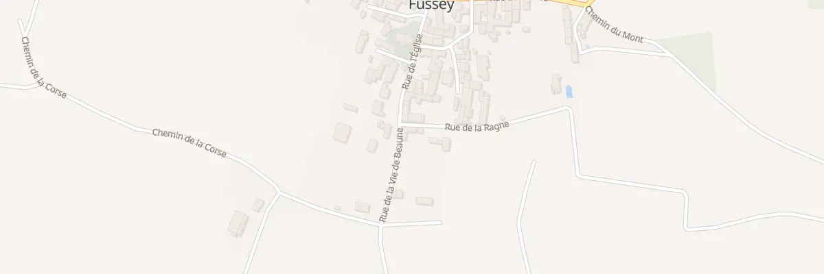 Plan du 2 Rue de la Vie de Beaune à Fussey