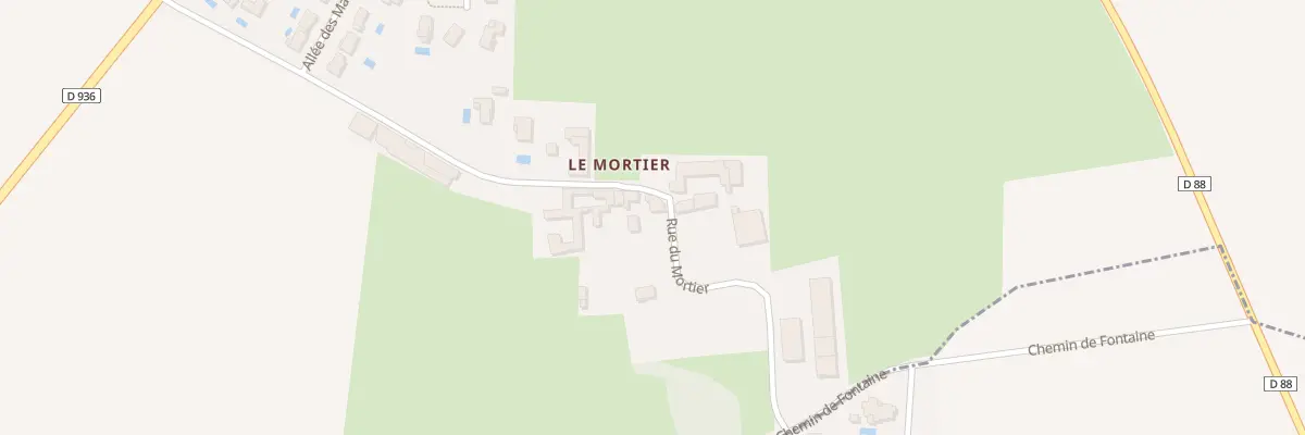 Plan du 402 Rue du Mortier à Villeneuve