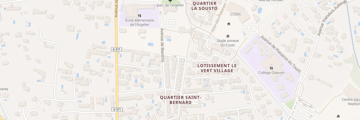 Plan du 8 Tra du Chene Vert à Saint-Rémy-de-Provence
