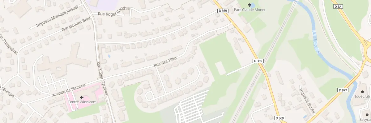 Plan du 11 Rue des Tilles à Saint-Rémy