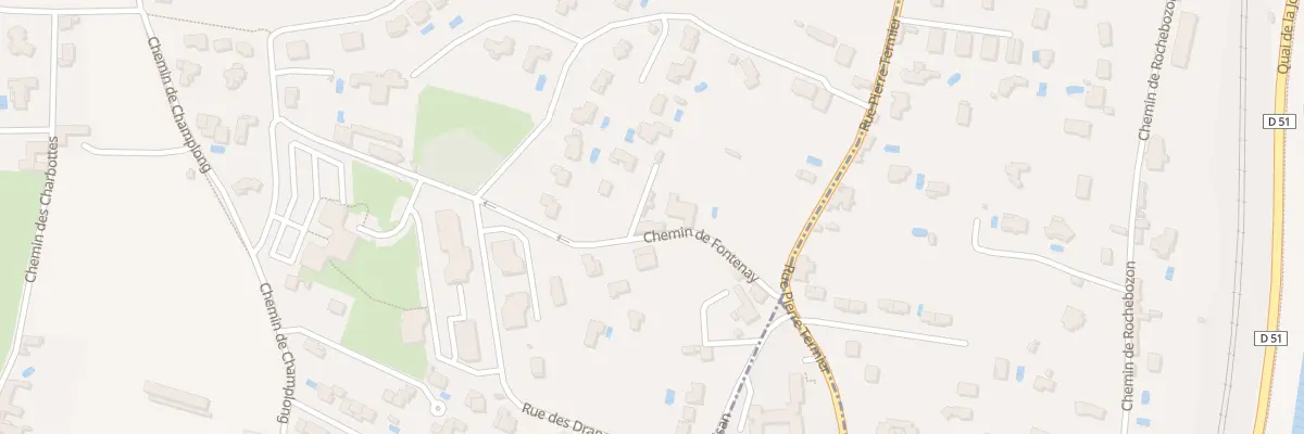 Plan du 13 Che de Fontenay à Saint-Cyr-au-Mont-d’Or