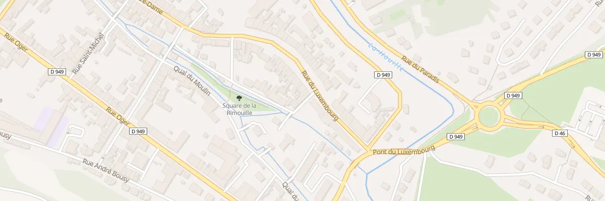 Plan du 54 Rue du Luxembourg à Givet