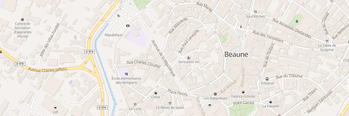 Plan du 30 Pl Général Leclerc à Beaune