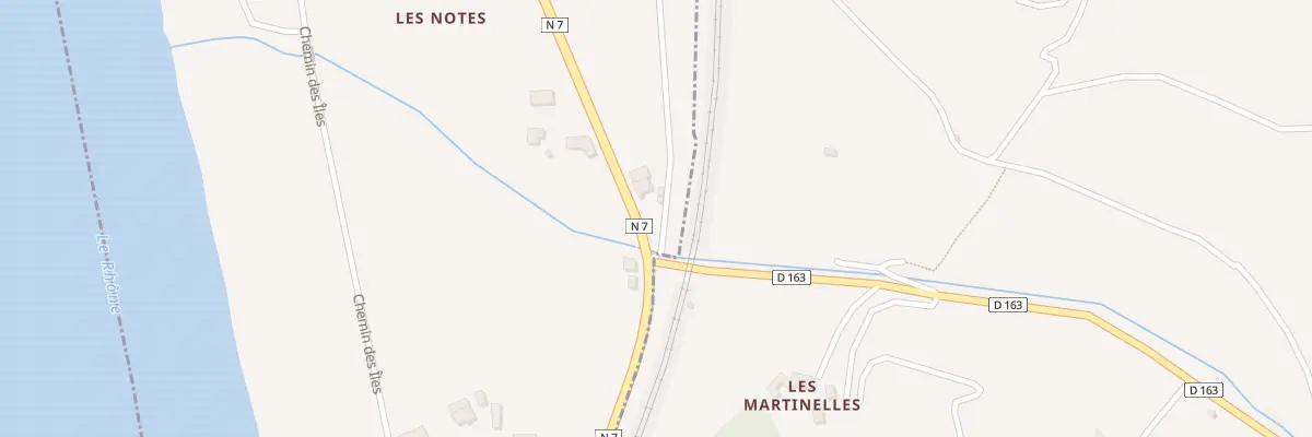 Plan du 5004A La Croisette à Gervans