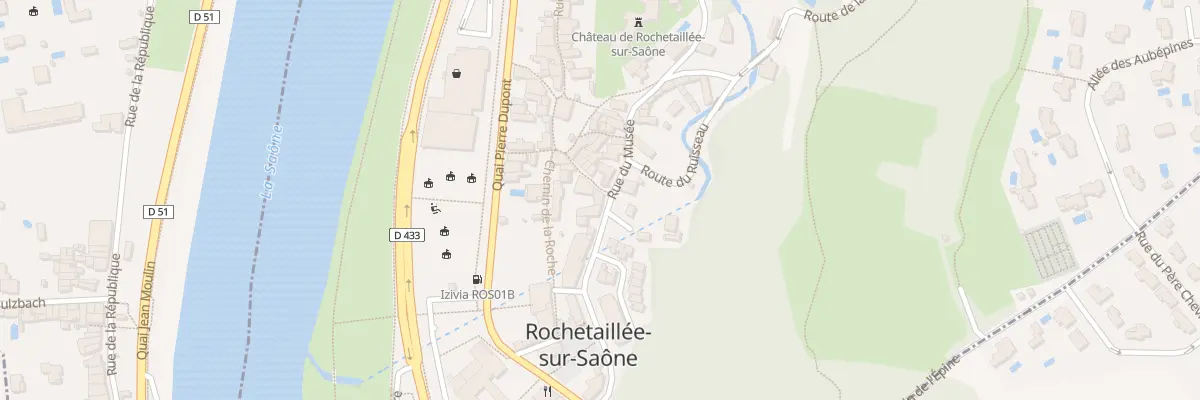 Plan du 90 Rue de Trèves à Rochetaillée-sur-Saône