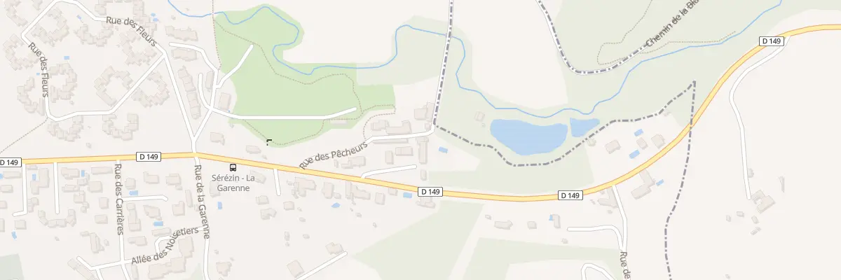 Plan du 10 Rue des Pêcheurs à Sérézin-du-Rhône