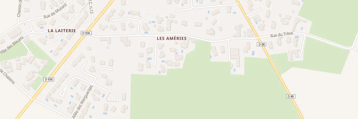 Plan du 204A Rue des Améries à Villeneuve