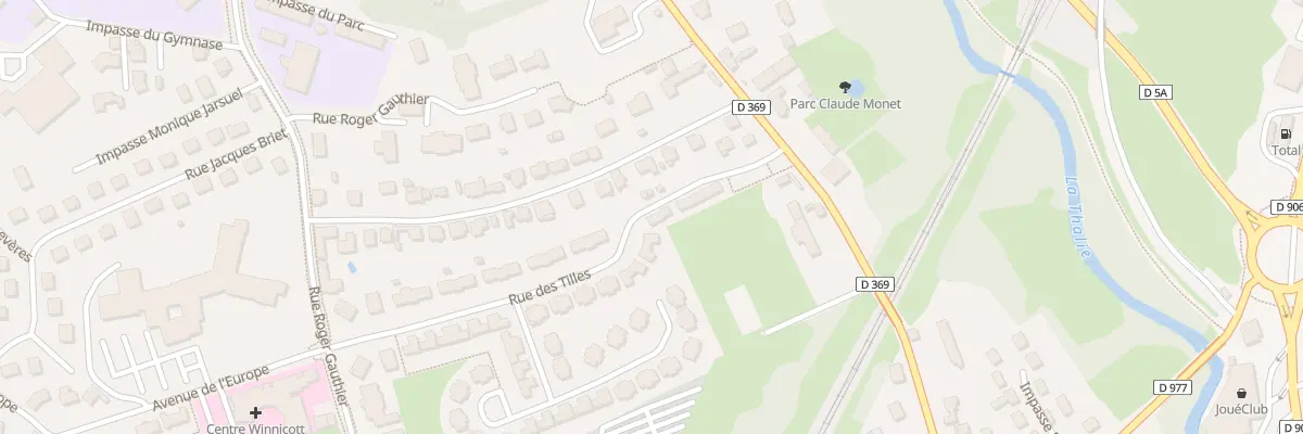 Plan du 1 Rue des Tilles à Saint-Rémy