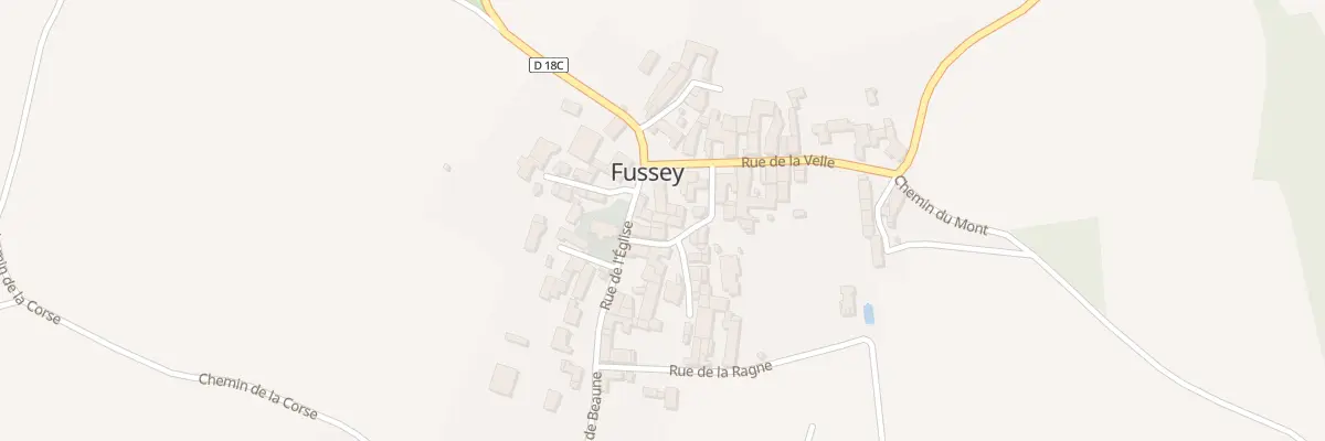 Plan du 5054 Rue de l’Ilot à Fussey