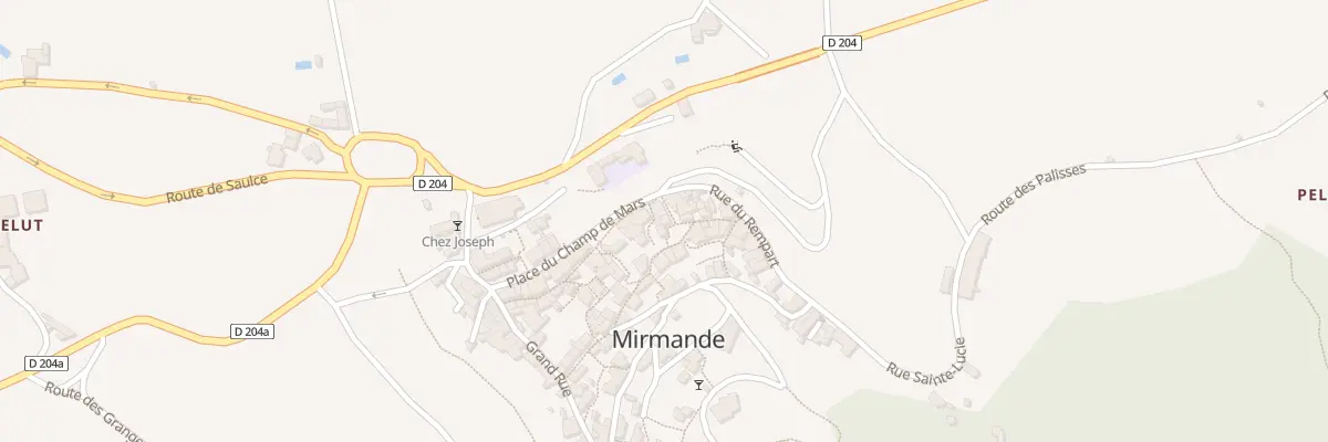 Plan du 25 Imp de la Capitelle à Mirmande