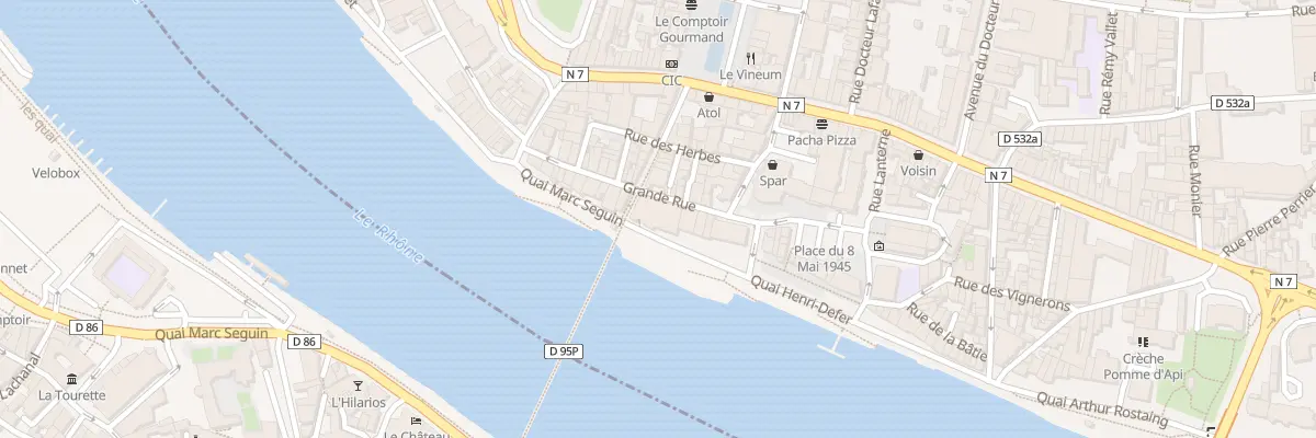 Plan du 17 Rue Joseph Péala à Tain-l’Hermitage