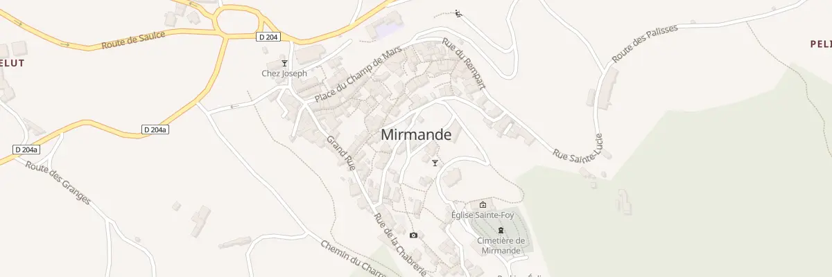 Plan du 5313 Le Village à Mirmande