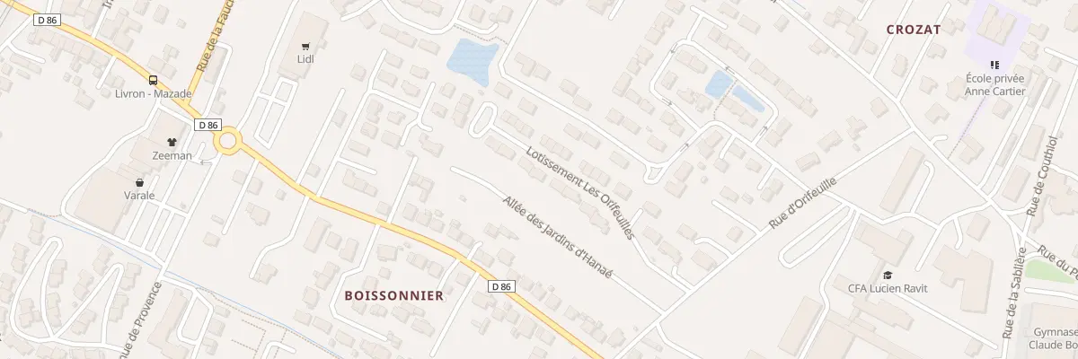 Plan du 5 Lot Les Orifeuilles à Livron-sur-Drôme