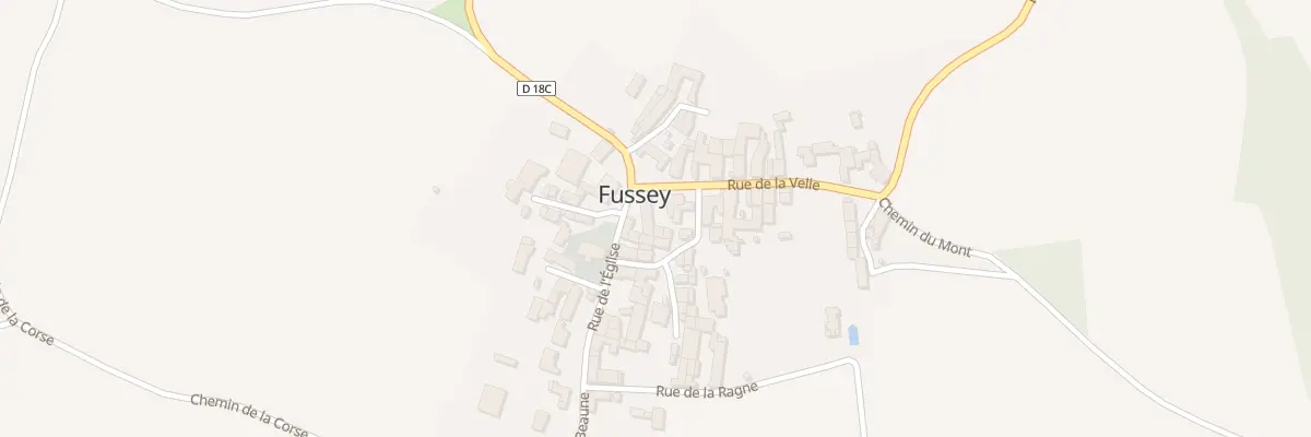 Plan du 6 Pl de la Mairie à Fussey