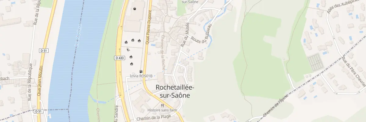 Plan du 140 Rue du Musée à Rochetaillée-sur-Saône
