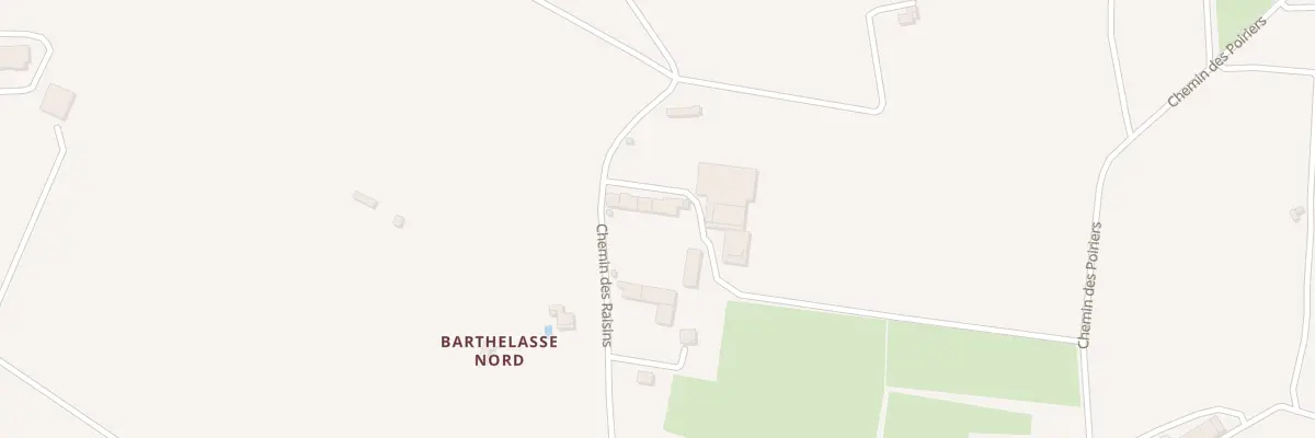 Plan du 380A Che des Raisins à Avignon