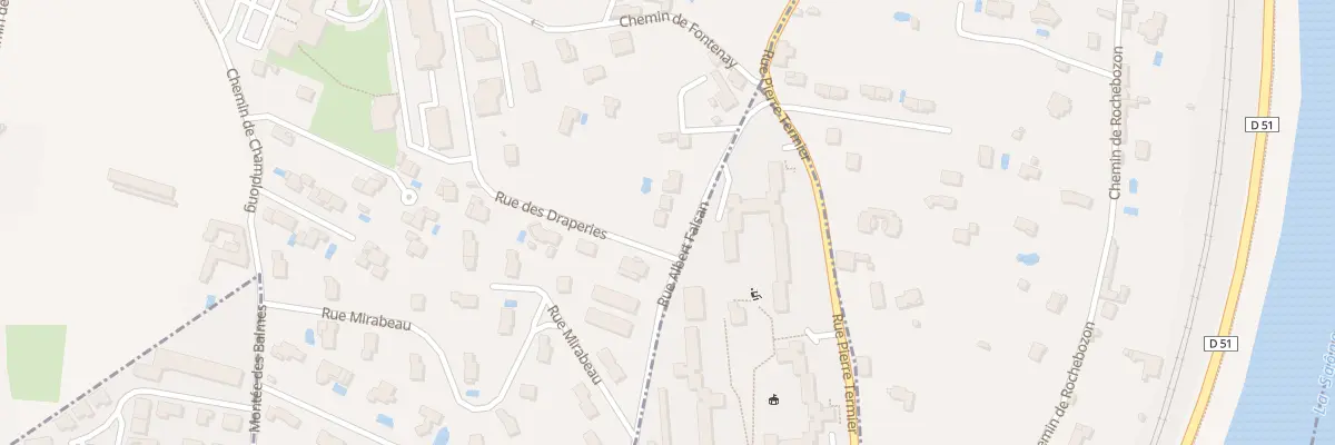 Plan du 10 Rue Albert Falsan à Saint-Cyr-au-Mont-d’Or