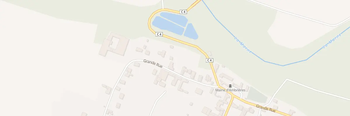 Plan du 28 Gr Grande Rue à Ambrières