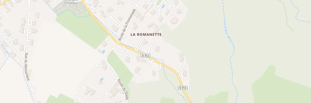 Plan du 461 Rte de la Sizeranne à Beausemblant