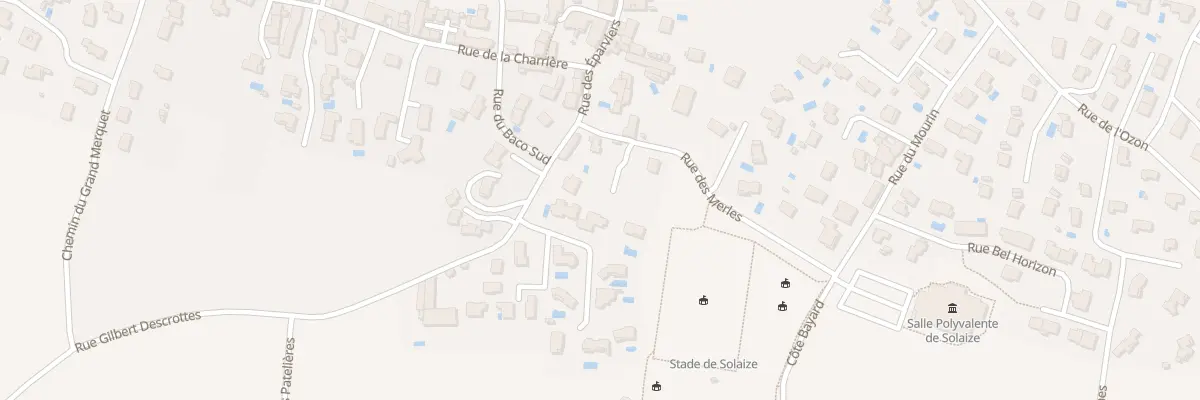 Plan du 52 Rue des Merles à Solaize