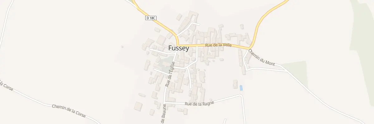 Plan du 5 Rue de l’Ilot à Fussey