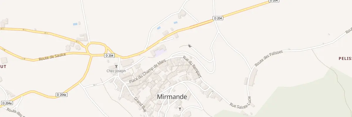 Plan du 5312 Le Village à Mirmande