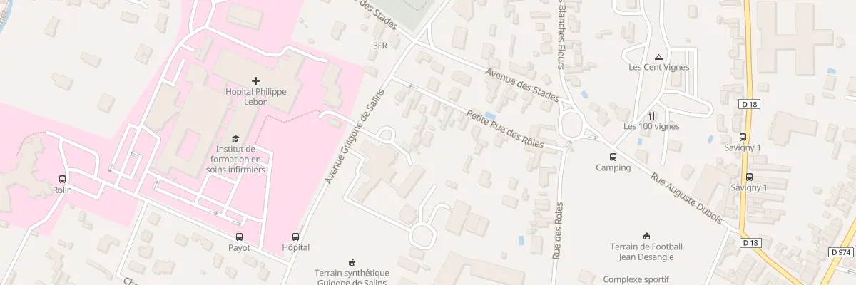Plan du 14 Petite Rue des Rôles à Beaune