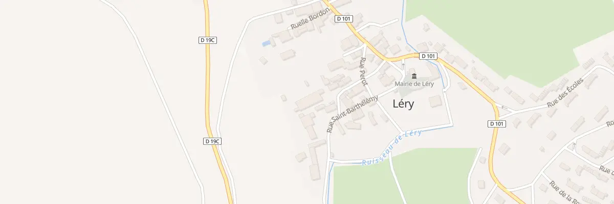 Plan du 10 Rue de la Maison Commune à Léry