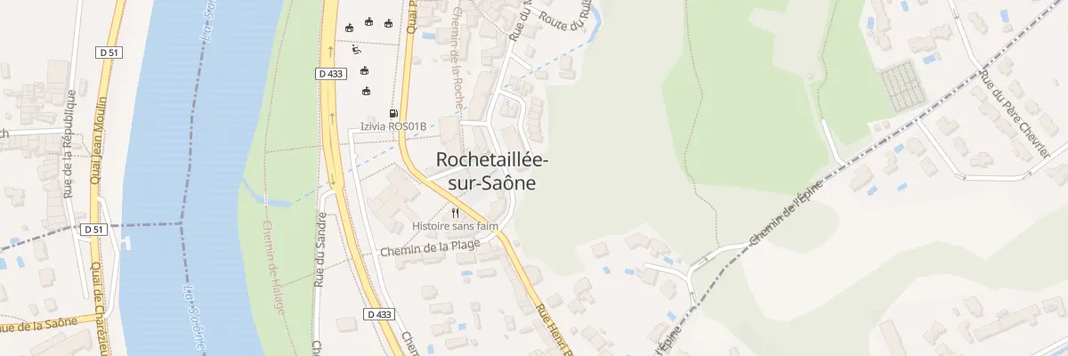 Plan du 70 Rue du Musée à Rochetaillée-sur-Saône