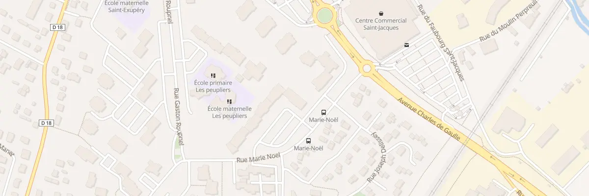 Plan du 9 Rue Marie Noël à Beaune