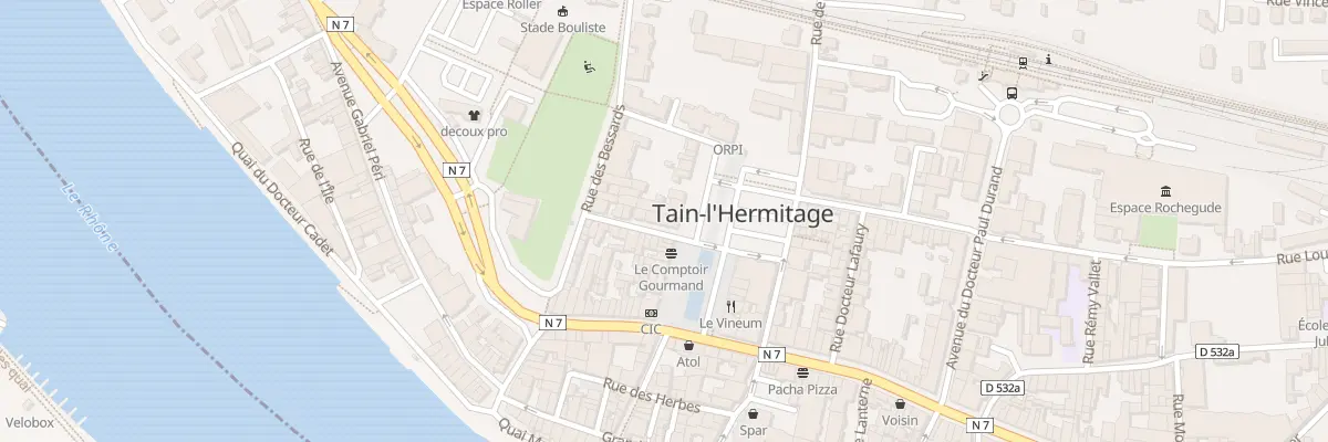 Plan du 10 Pl du Taurobole à Tain-l’Hermitage