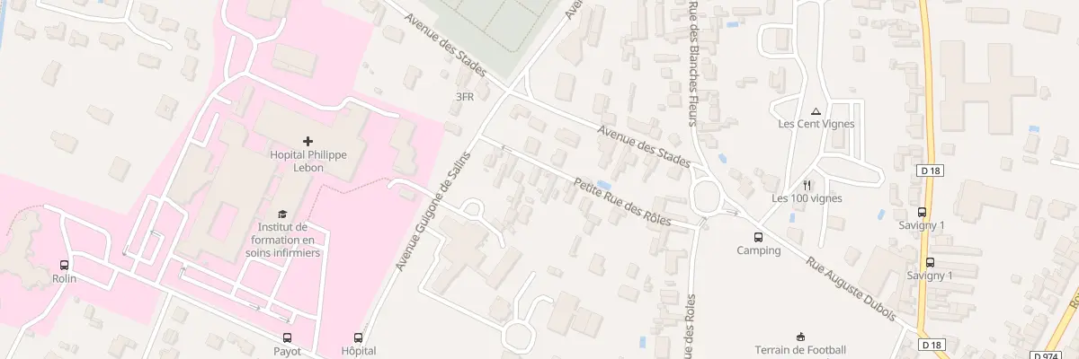 Plan du 12 Petite Rue des Rôles à Beaune