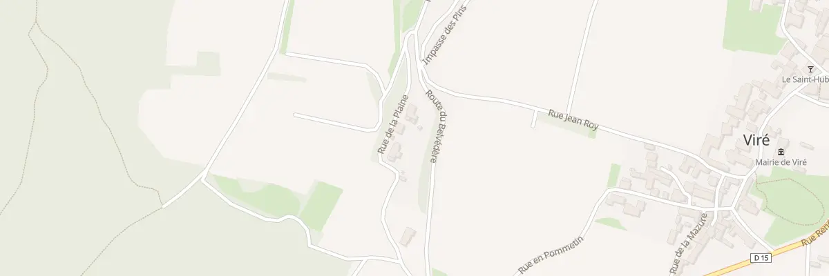 Plan du 5136B La Plaine à Viré
