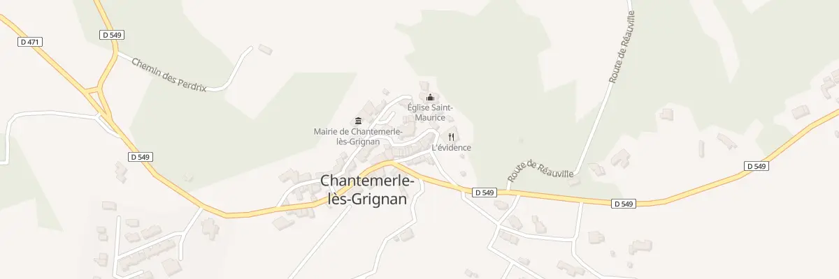 Plan du 35 Rue de la Bergerie à Chantemerle-lès-Grignan