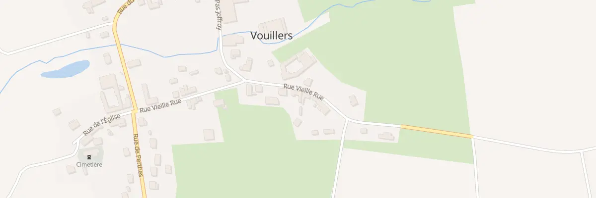 Plan du 22 Rue Vieille Rue à Vouillers
