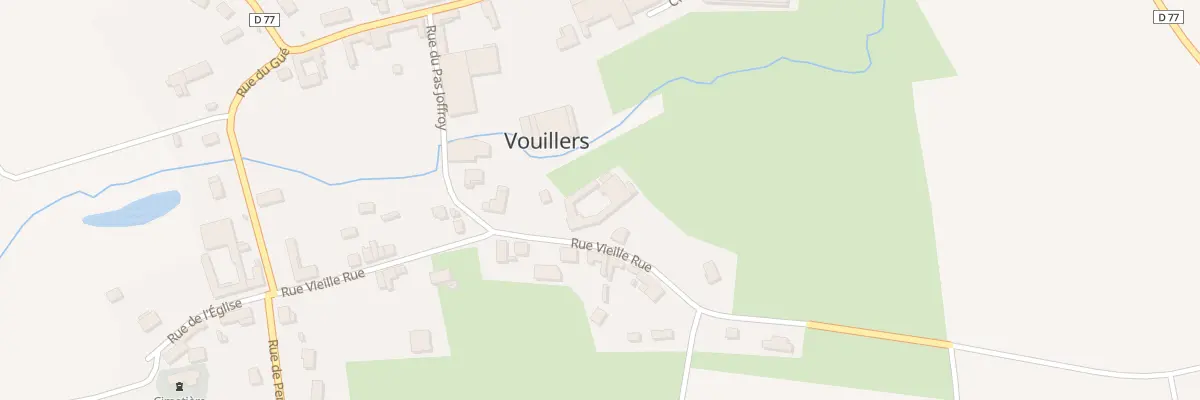 Plan du 19 Rue Vieille Rue à Vouillers